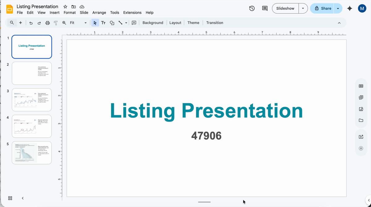 Preview: Add to slides